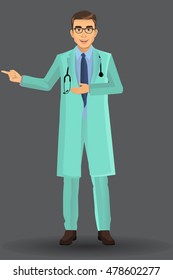 Surgeon, Vector illustration