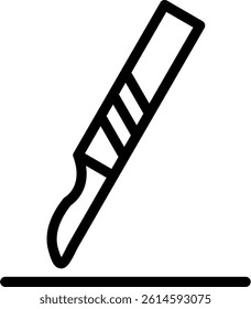 Surgery Approach Line Vector Icon Design
