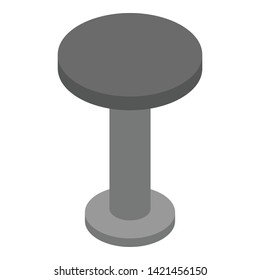 Surgery chair icon. Isometric of surgery chair vector icon for web design isolated on white background