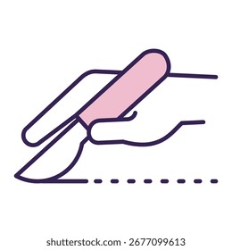 Surgery Icon Element For Design