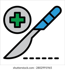 Surgery Icon Element For Design
