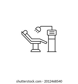 surgery icon on white background