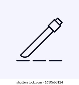 Surgery icon thin line isolated
