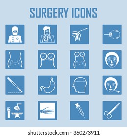 surgery icons 