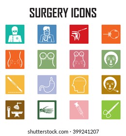 surgery icons 