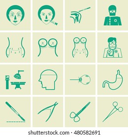  surgery icons 