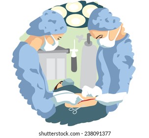 Surgery illustration