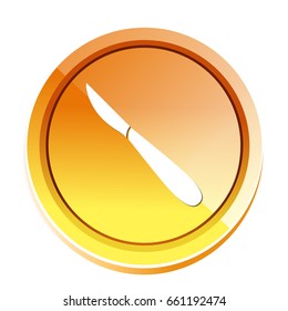 surgery knife icon