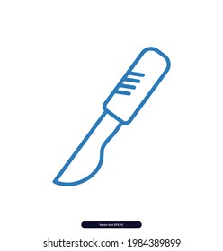 Surgery Knife icons. Medical and Health professional icons, Medical Sign and Symbols, Vector illustration, Illustration eps 10