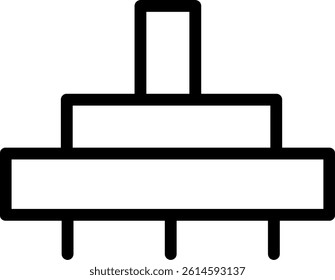 Surgery Light Line Vector Icon Design