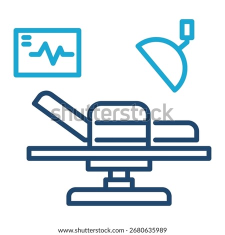 Surgery Room Icon Element For Design