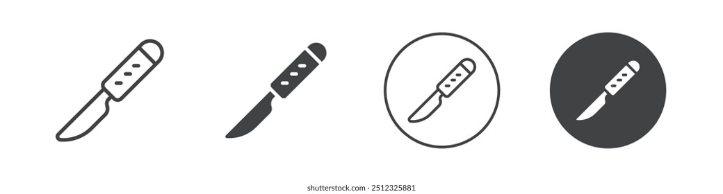 Skalpell-Symbol für die Chirurgie