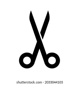 surgery scissors icon or logo isolated sign symbol vector illustration - high quality black style vector icons
