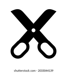 surgery scissors icon or logo isolated sign symbol vector illustration - high quality black style vector icons
