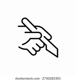 vetor de sinal de ícone de ferramentas de cirurgia