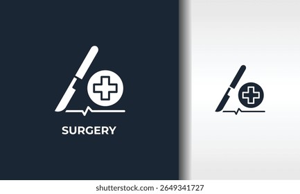 Vector De Cirugía, Icono O Signo De Logotipo Ilustración De Símbolo Aislado