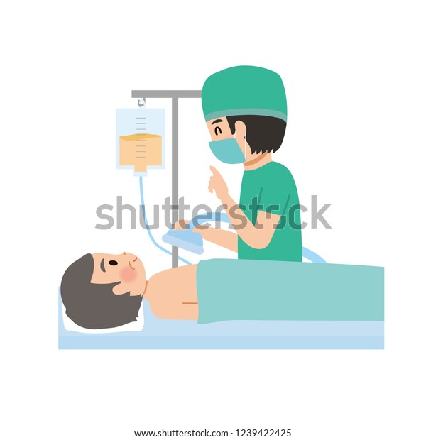 Surgical Anesthesia Illustration Stock Vector Royalty Free 1239422425 8635