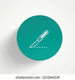 Surgical Equipment Icon Vector Design