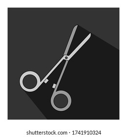 Surgical Equipment. Surgical Scissors Icon