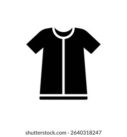 Surgical Gown Outline Medical Operating Room Protective Clothing Image