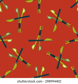 Surgical Instrument flat icon seamless pattern background