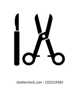 Surgical instruments icon templates