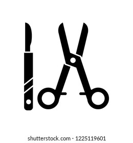Surgical instruments icon templates