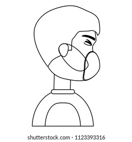 surgical mask icon