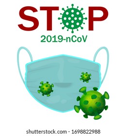Surgical mask protects against germs, virus covid-19, bacteria, dust, mucus and saliva. Stop the spread of germs when sneezing and coughing.