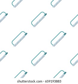 Surgical saw pattern seamless for any design vector illustration