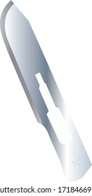 Surgical scalpel Blade number 10
