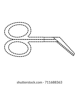 surgical scissors isolated icon