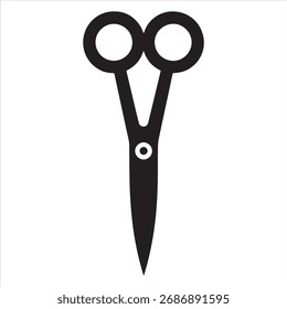 surgical scissors vector icon set with a white background