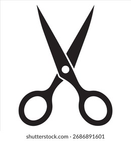 surgical scissors vector icon set with a white background