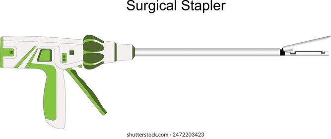 Surgical stapler used in the hospitals for surgery