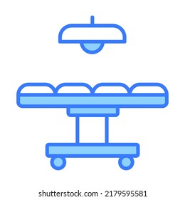 surgical table Modern concepts design, vector illustration