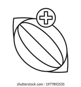 surgical Vector icon which can easily modify or edit