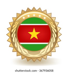Suriname Badge