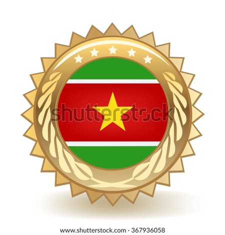 Suriname Badge