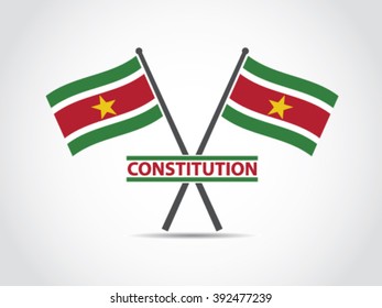 Suriname Emblem Constitution
