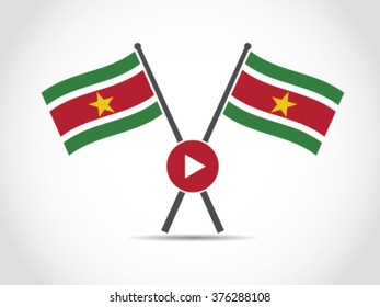 Suriname Emblem Video Stream