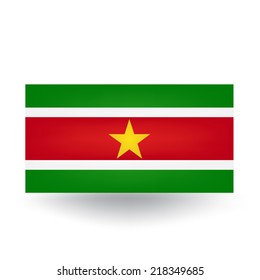 Suriname Flag