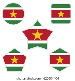Suriname Flag