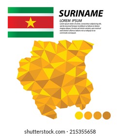 Suriname geometric concept design