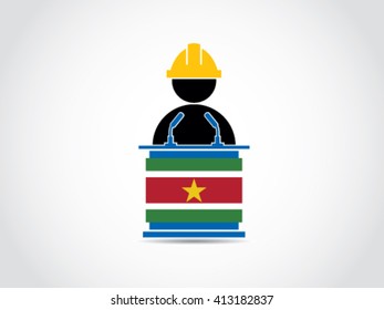 Suriname Podium Labor