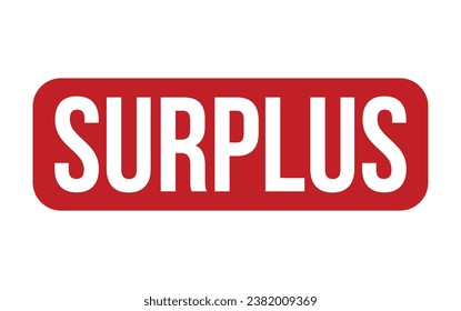 Surplus Rubber Stamp Seal Vector