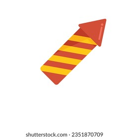 Surprise award icon flat vector. Face prize. Bonus gift isolated