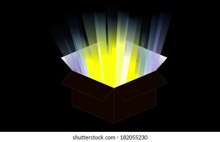 surprise in a box