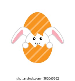 Surprise Bunny in Egg