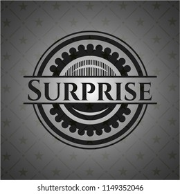 Surprise dark badge